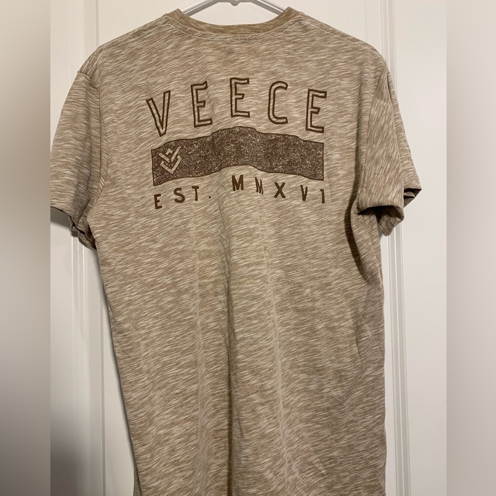 New Veece Men's Tan T-Shirt L